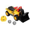CIPACHO Tractors for Kids Ride On Excavator, Toddler Tractor Truck, Digger Bulldozer with Music and Helmet, Rocks