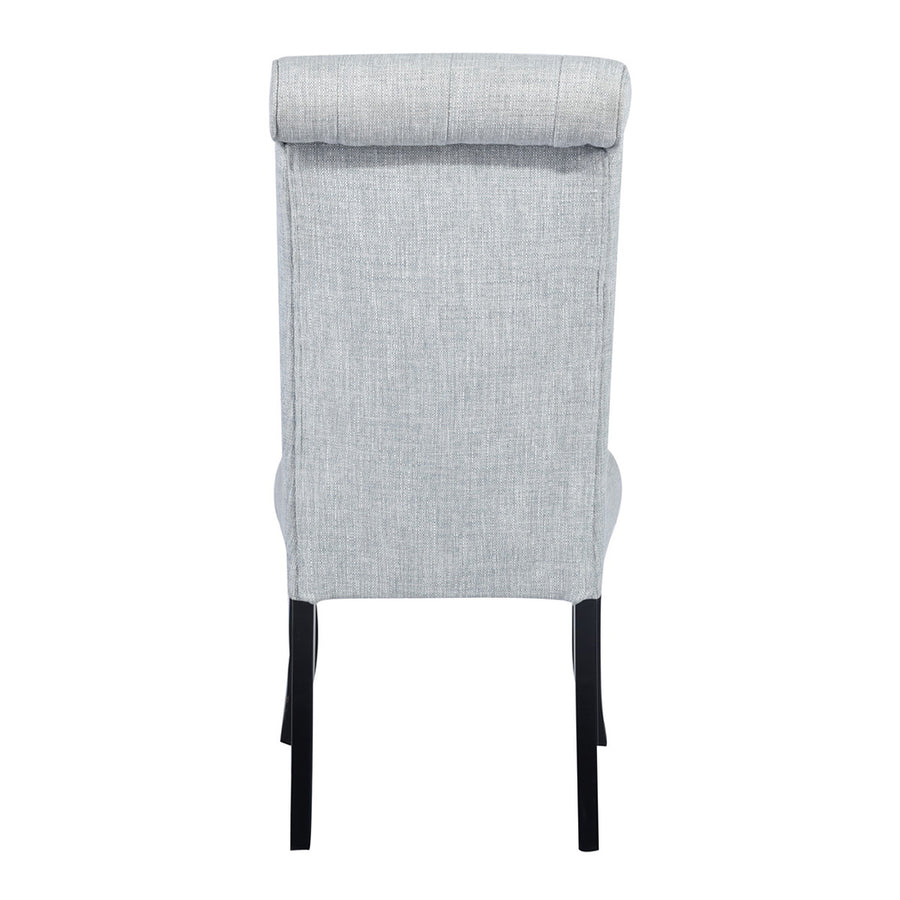 Tufted Upholstered Side Chair/Dinning Chair (Set of 2), Gray